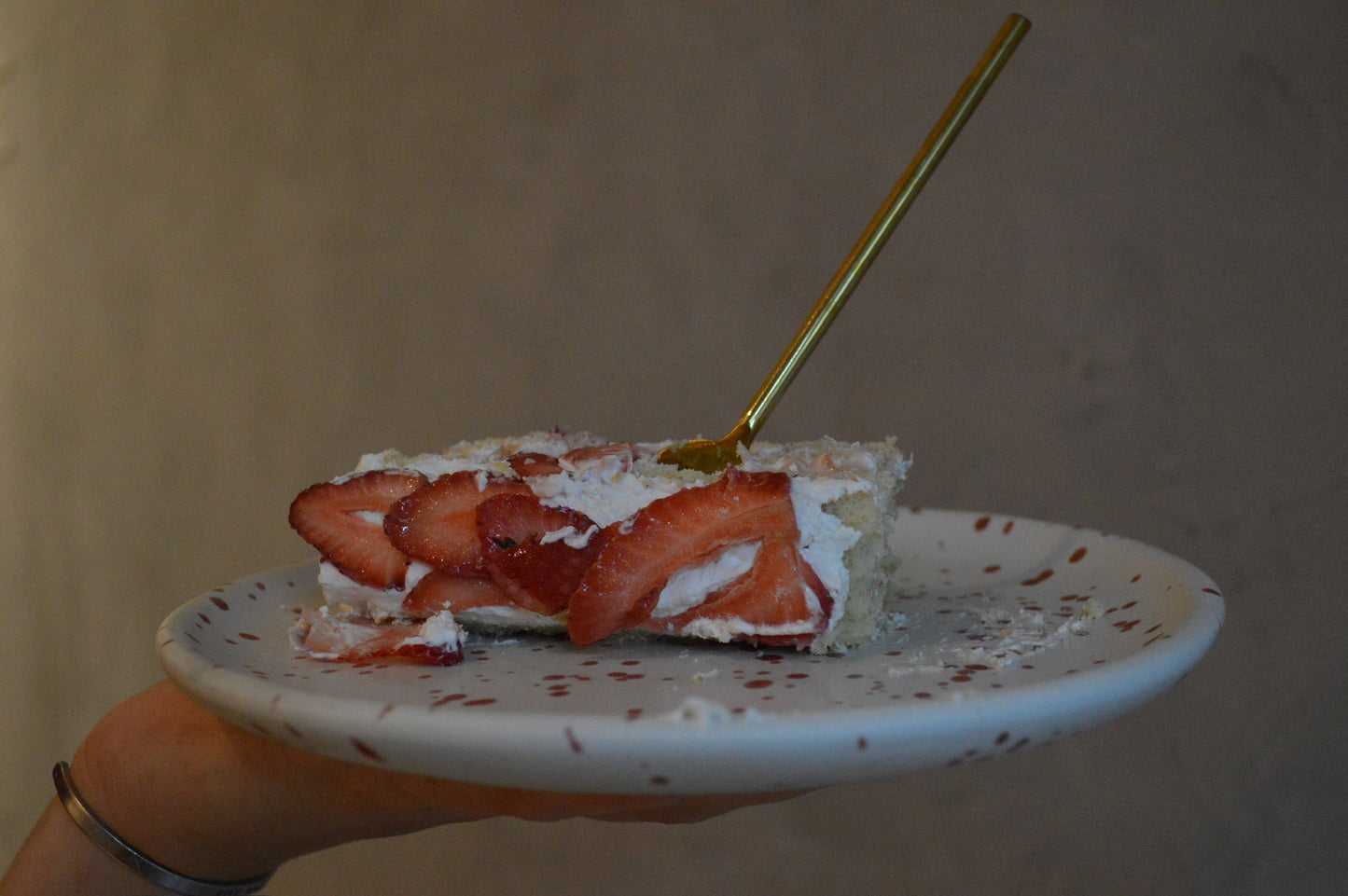 Fresas con crema