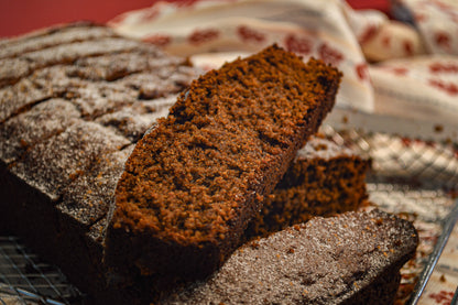 Panqué de chocolate y aceite de oliva sin gluten